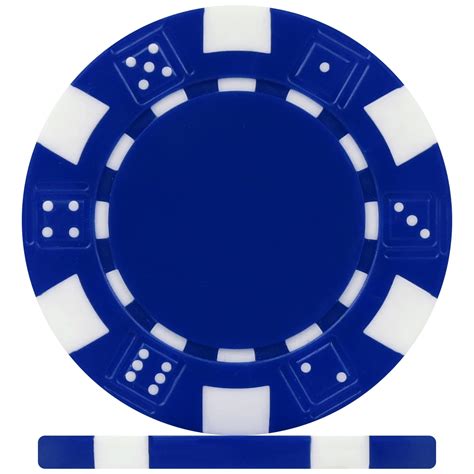 how much is a blue poker chip